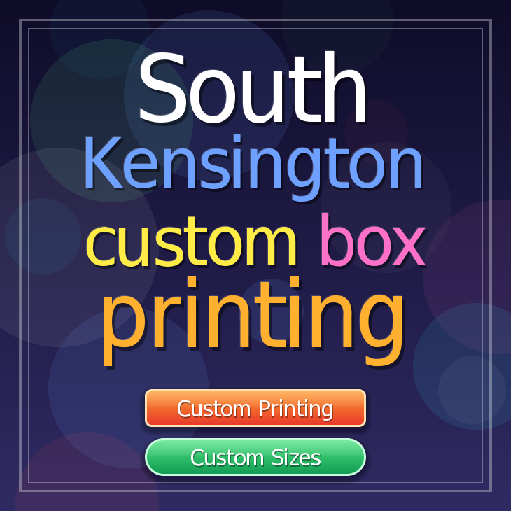 South Kensington custom box printing
