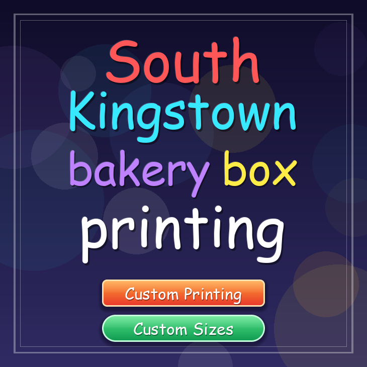 South Kingstown bakery box printing