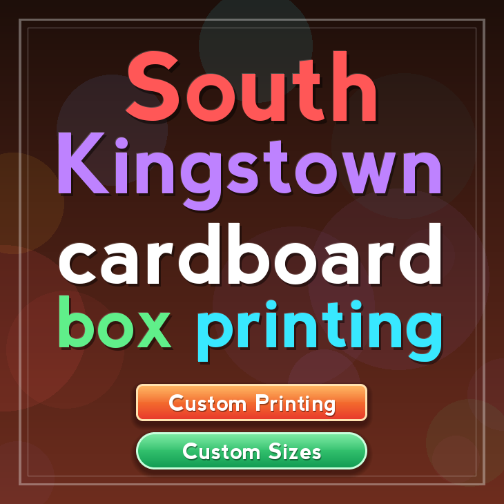 South Kingstown cardboard box printing