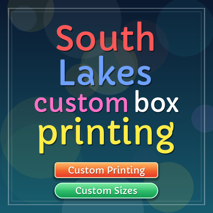 South Lakes custom box printing