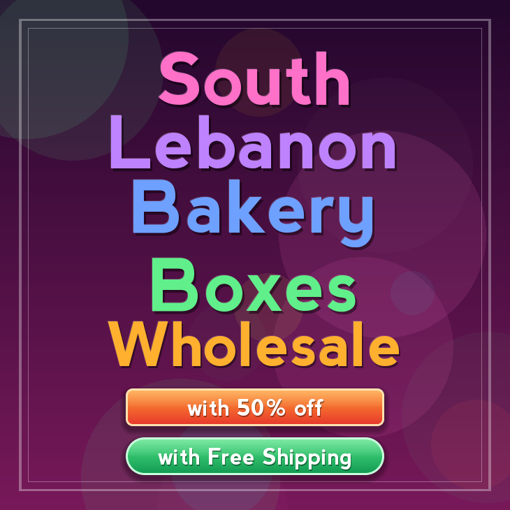 South Lebanon bakery boxes