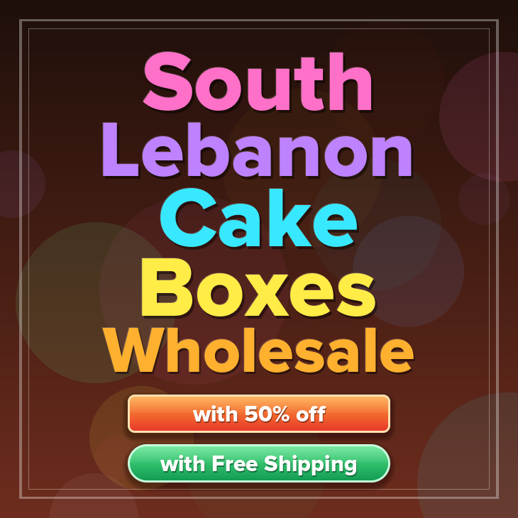 South Lebanon cake boxes