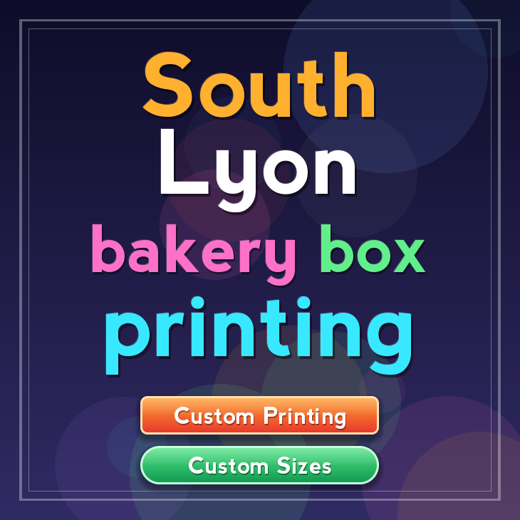 South Lyon bakery box printing