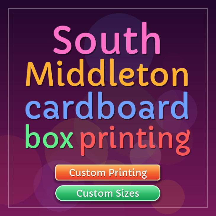 South Middleton cardboard box printing