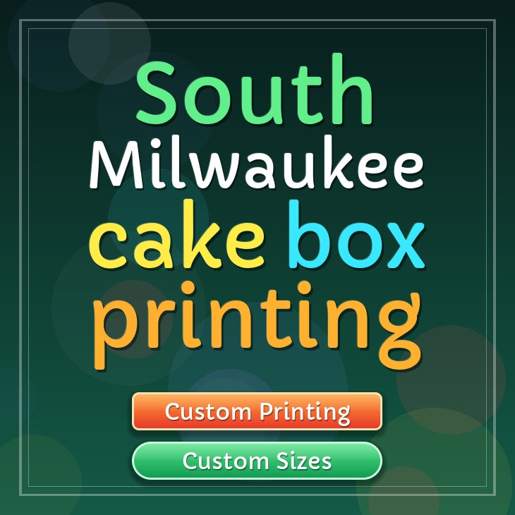South Milwaukee cake box printing