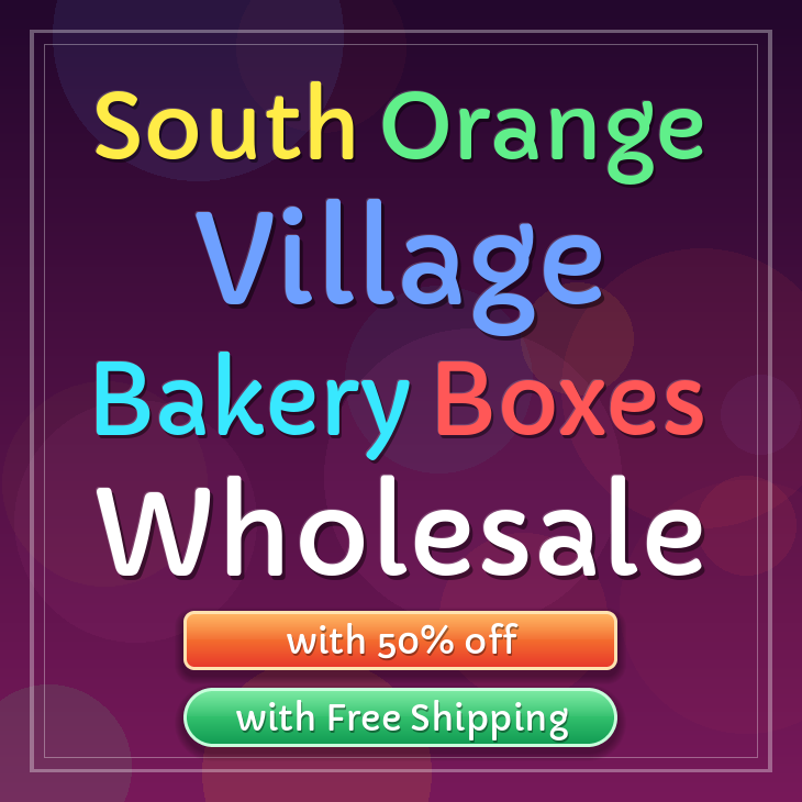 South Orange Village bakery boxes