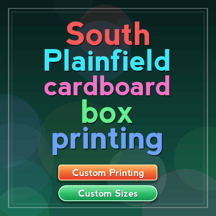 South Plainfield cardboard box printing