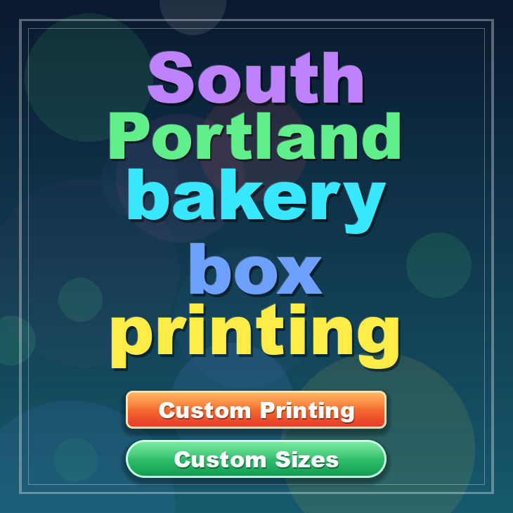 South Portland bakery box printing