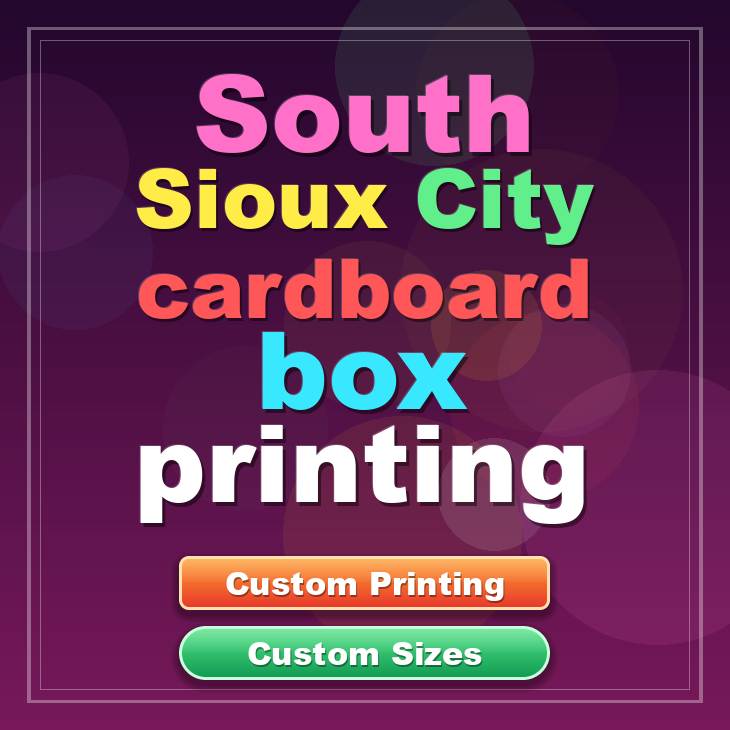South Sioux City cardboard box printing