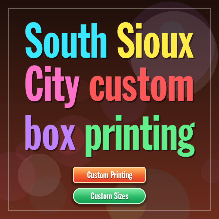 South Sioux City custom box printing