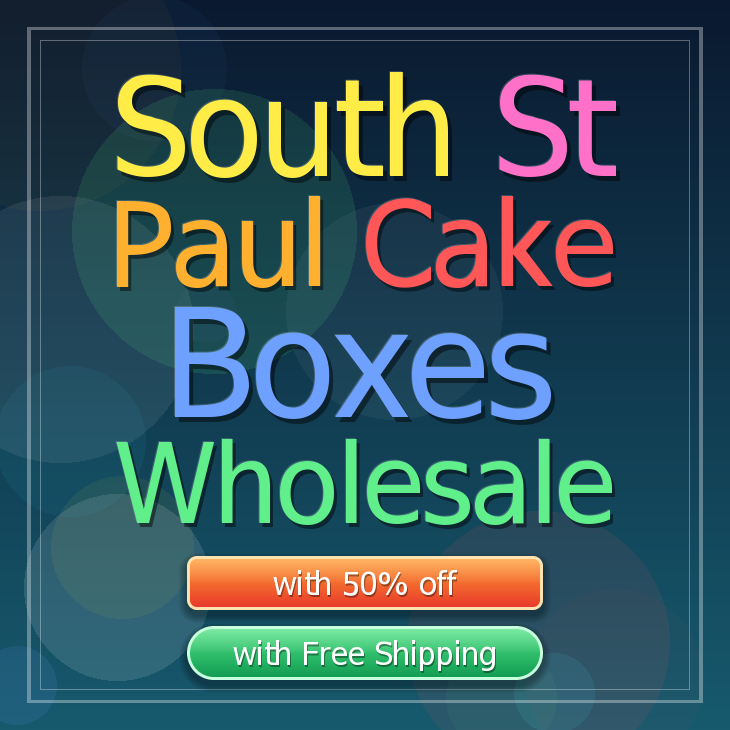 South St Paul cake boxes