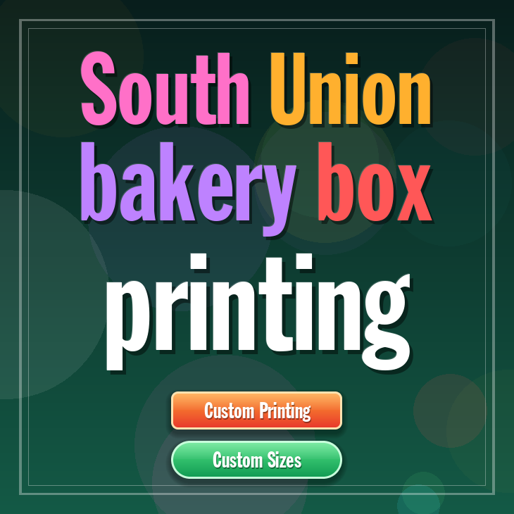 South Union bakery box printing