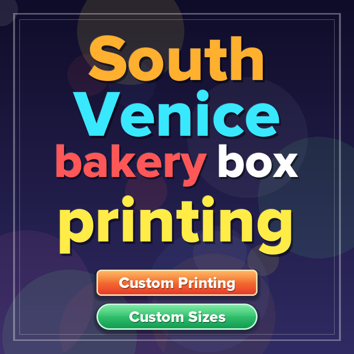 South Venice bakery box printing