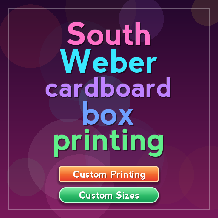 South Weber cardboard box printing
