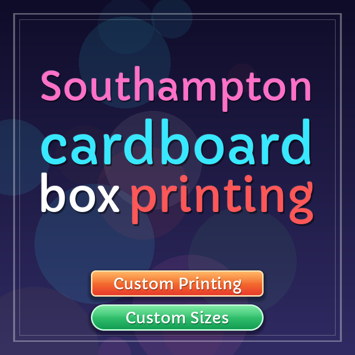 Southampton cardboard box printing