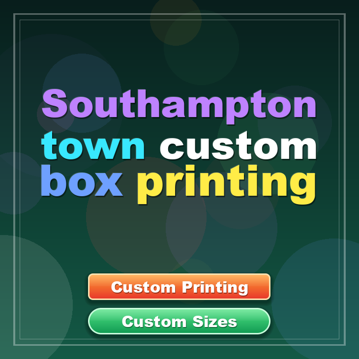 Southampton town custom box printing