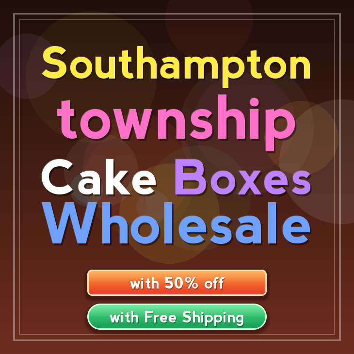 Southampton Township cake boxes