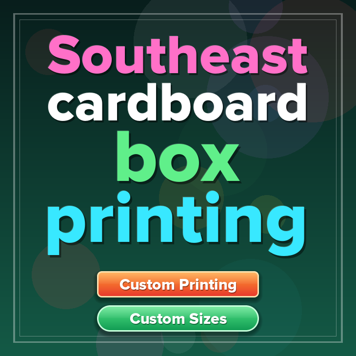 Southeast cardboard box printing