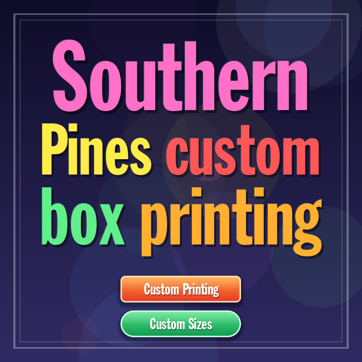 Southern Pines custom box printing