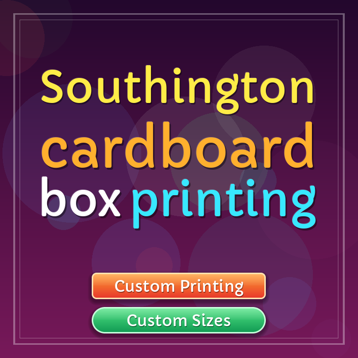 Southington cardboard box printing