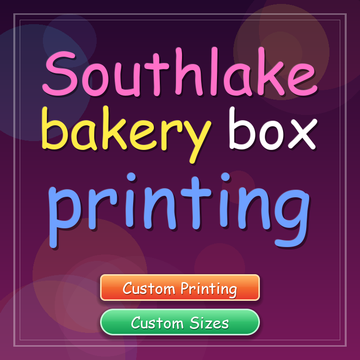 Southlake bakery box printing