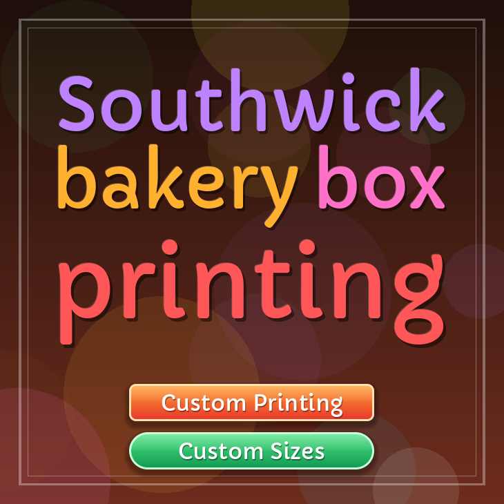 Southwick bakery box printing