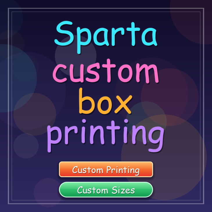 Sparta custom box printing