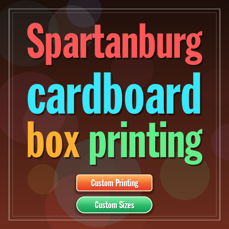 Spartanburg cardboard box printing