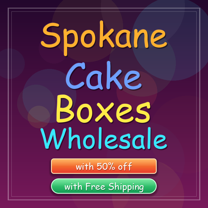 Spokane cake boxes