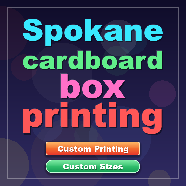 Spokane cardboard box printing