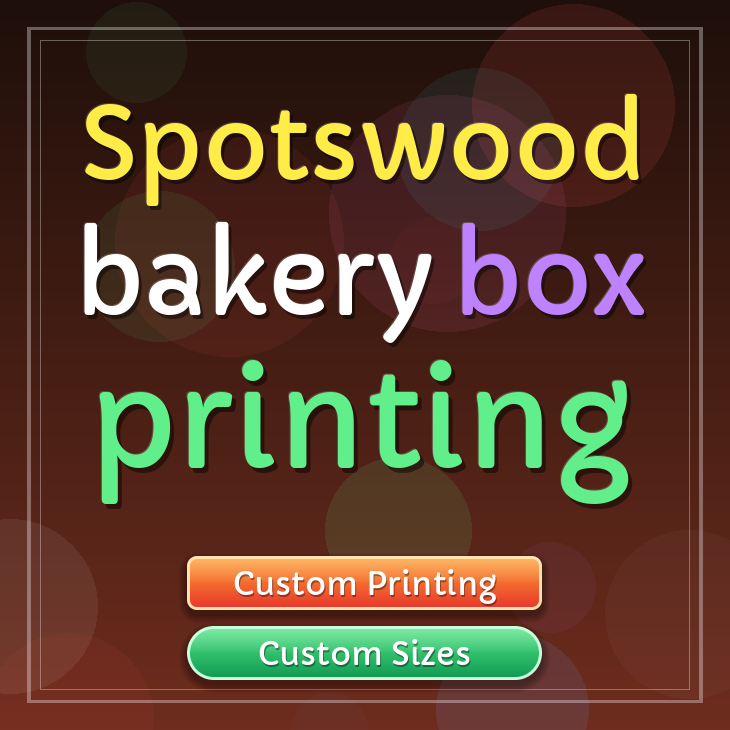 Spotswood bakery box printing