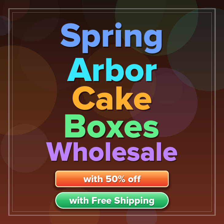 Spring Arbor cake boxes