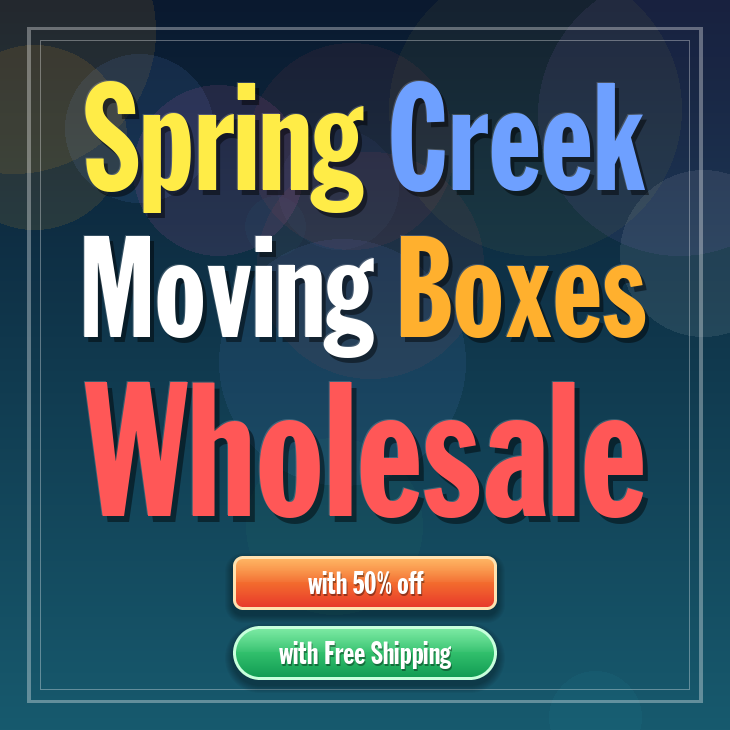 Spring Creek moving boxes