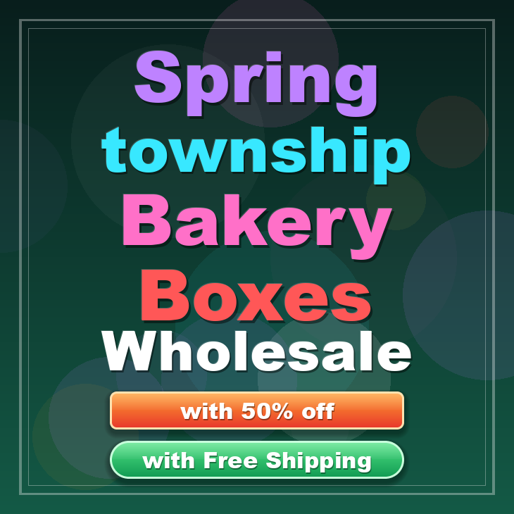 Spring Township bakery boxes