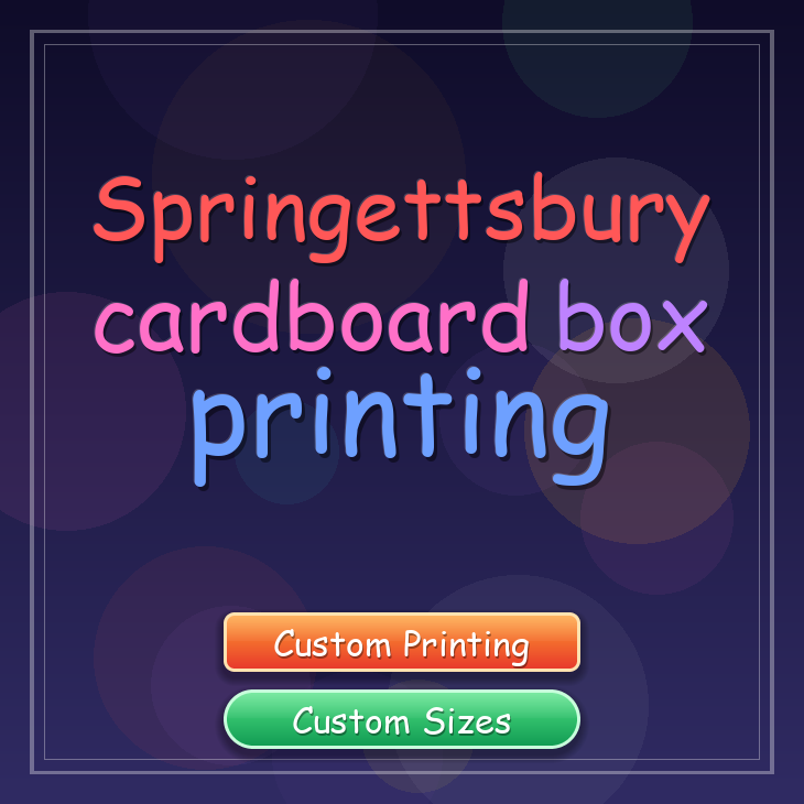 Springettsbury cardboard box printing