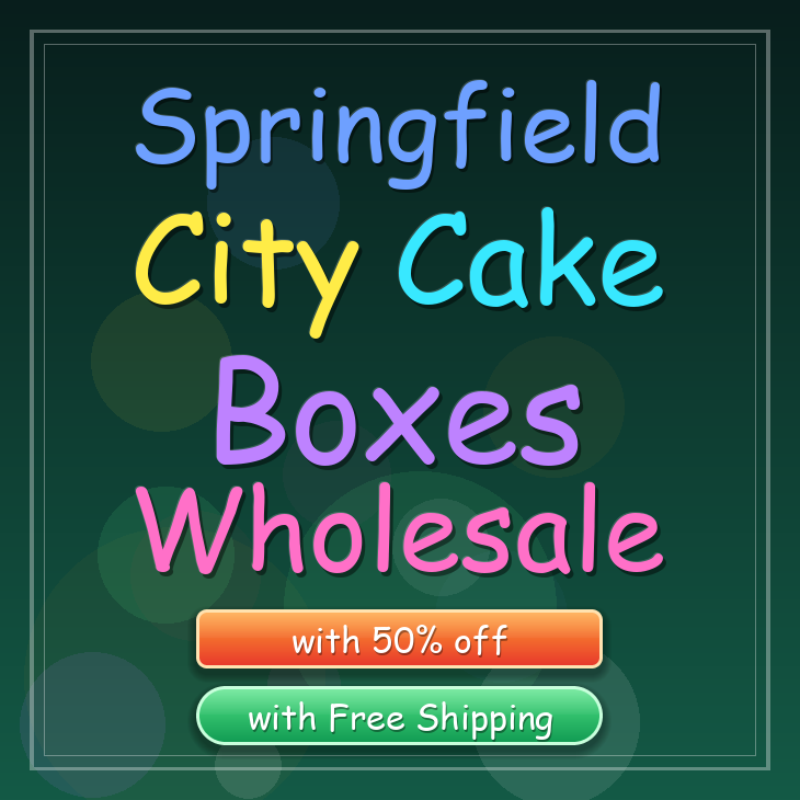 Springfield City cake boxes