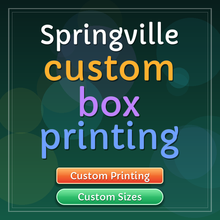 Springville custom box printing