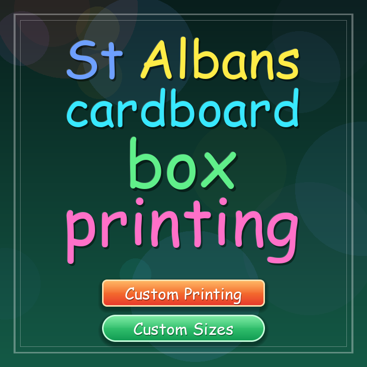 St Albans cardboard box printing