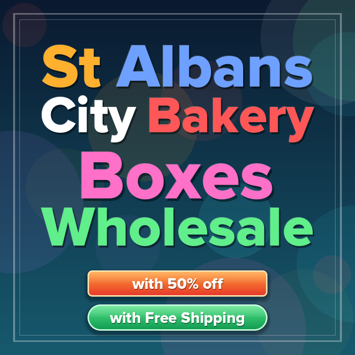 St Albans City bakery boxes