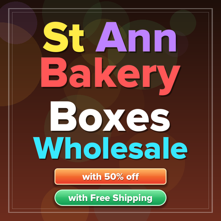 St Ann bakery boxes