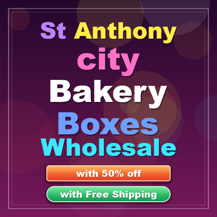 St Anthony City bakery boxes