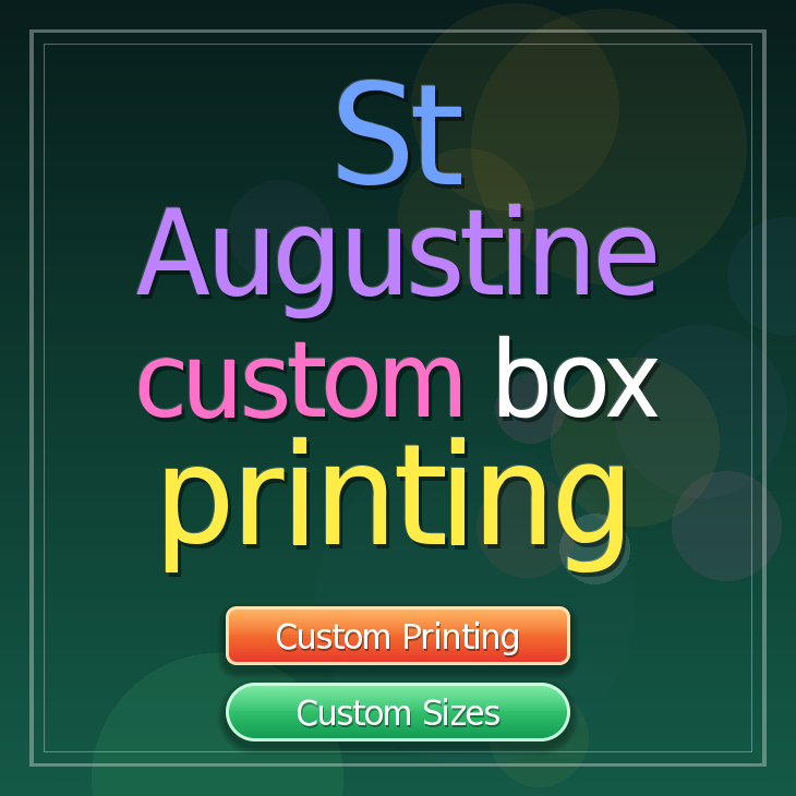 St Augustine custom box printing