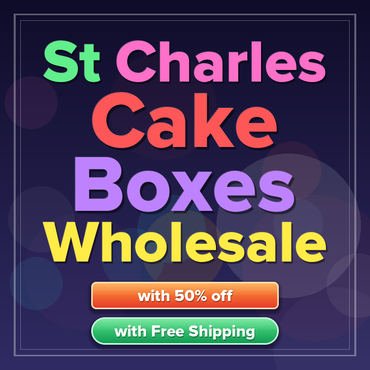 St Charles cake boxes