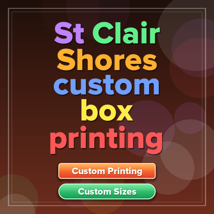 St Clair Shores custom box printing