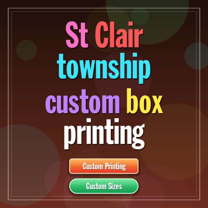 St Clair township custom box printing