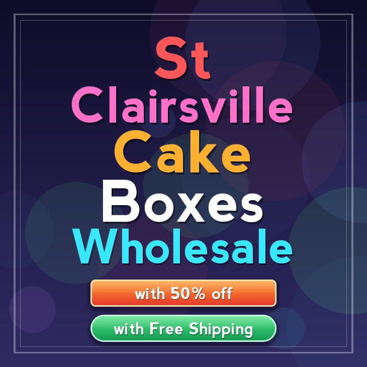 St Clairsville cake boxes
