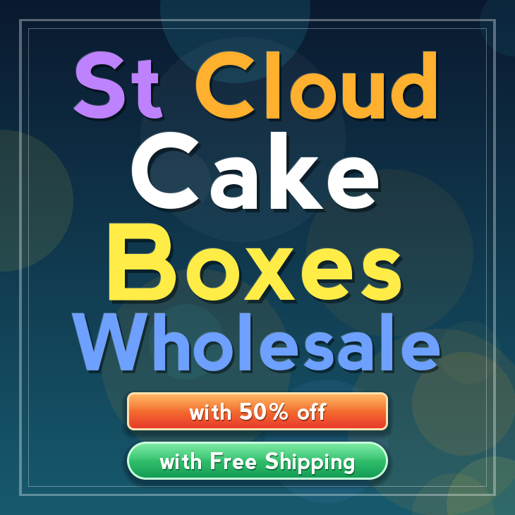 St Cloud cake boxes