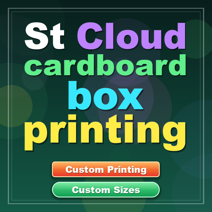 St Cloud cardboard box printing