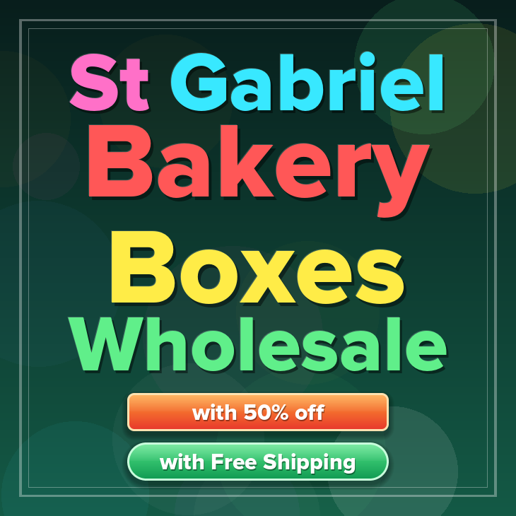 St Gabriel bakery boxes
