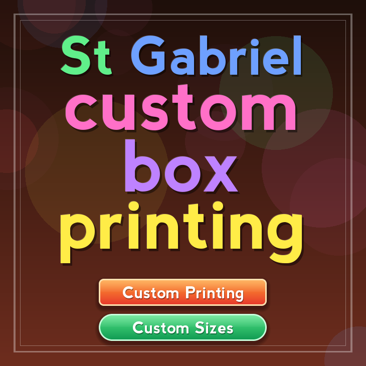 St Gabriel custom box printing